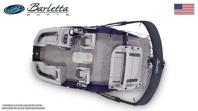 Slide: The Image of Barletta Boats A22UC Triple-Toon 2026 - 2