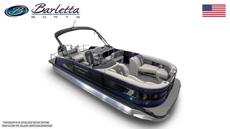 Slide: The Image of Barletta Boats L25UE Triple-Toon 2026 - 2