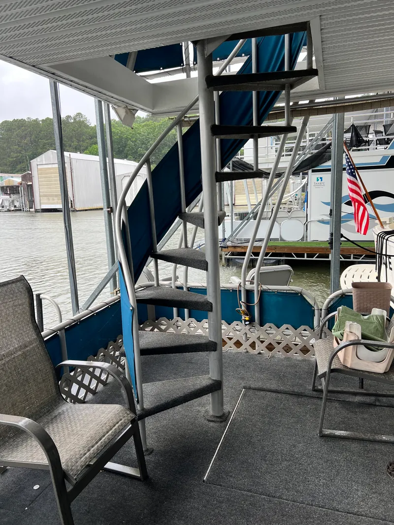 Slide: The Image of Lakeview 79x18 Houseboat 1997 - 54
