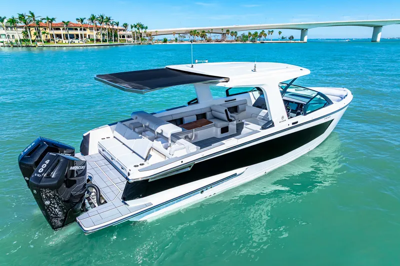 Slide: The Image of Aviara AV36 Outboard 2025 - 26