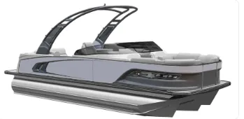 Slide: The Image of Avalon Excalibur LTD 25' Quad Lounger Shift Windshield 2027 - 3