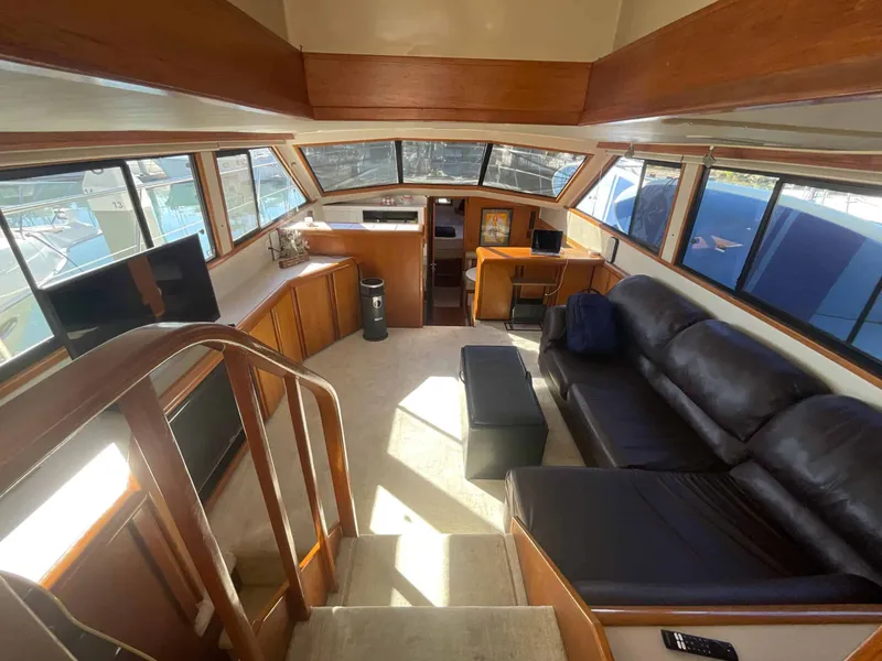 Slide: The Image of Californian 55 Cockpit Motor Yacht 1989 - 14