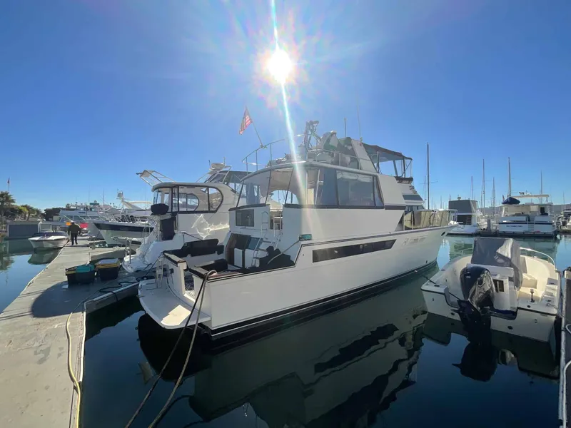 Slide: The Image of Californian 55 Cockpit Motor Yacht 1989 - 26