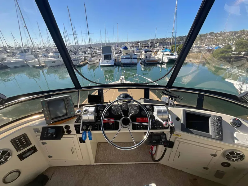 Slide: The Image of Californian 55 Cockpit Motor Yacht 1989 - 32