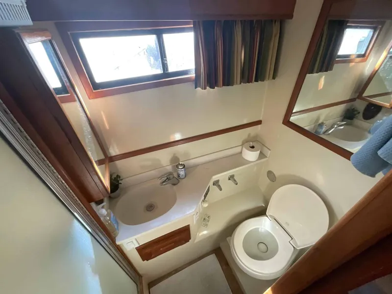 Slide: The Image of Californian 55 Cockpit Motor Yacht 1989 - 16