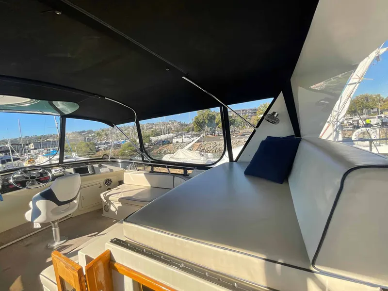 Slide: The Image of Californian 55 Cockpit Motor Yacht 1989 - 29