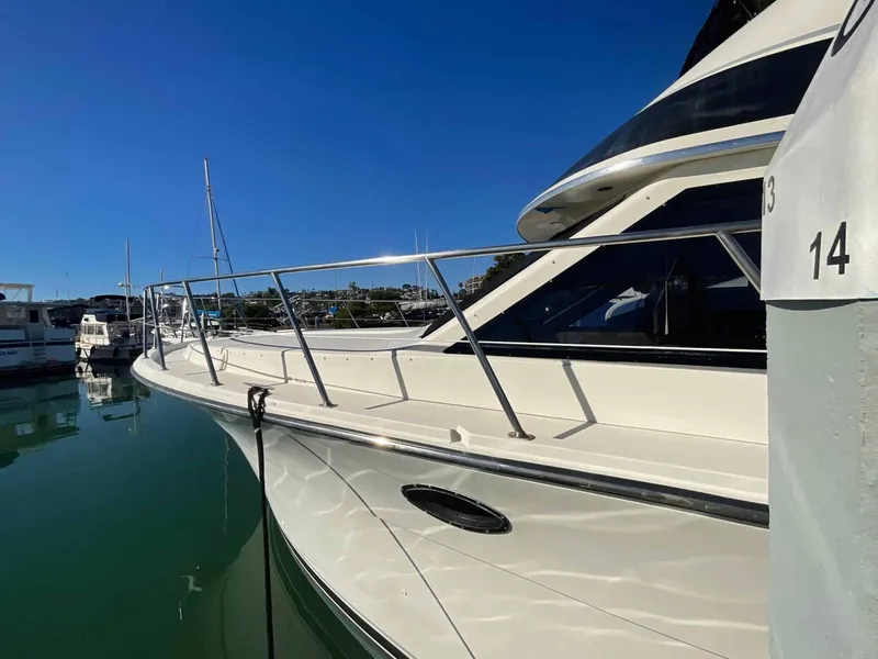 Slide: The Image of Californian 55 Cockpit Motor Yacht 1989 - 3