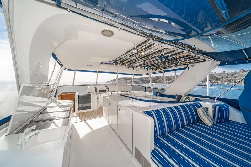 Slide: The Image of Nordlund Cockpit Motor Yacht 1995 - 15