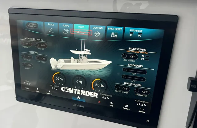 Slide: The Image of Contender 32ST CUSTOM BUILD 32' 2027 - 37
