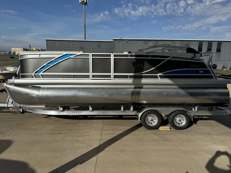 Slide: The Image of Godfrey Pontoons Monaco MC235C 2025 - 2