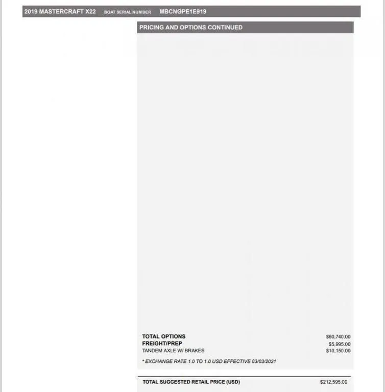 The Image of MasterCraft X22 2019 - 0