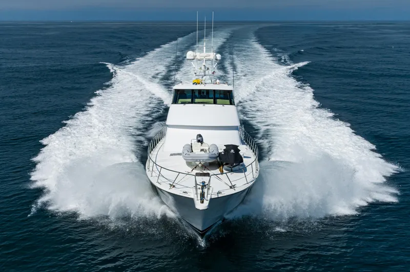 Slide: The Image of Hatteras 82 Convertible 1992 - 4