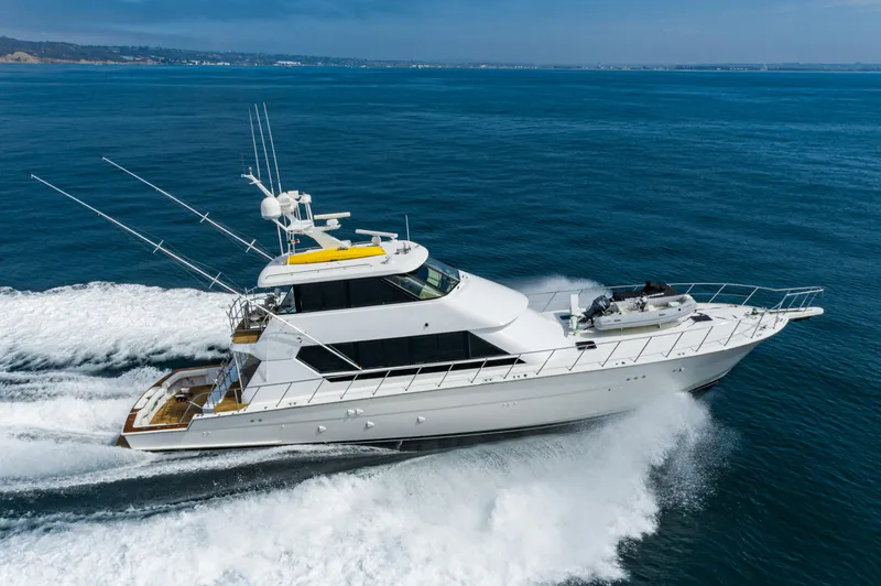 Slide: The Image of Hatteras 82 Convertible 1992 - 2