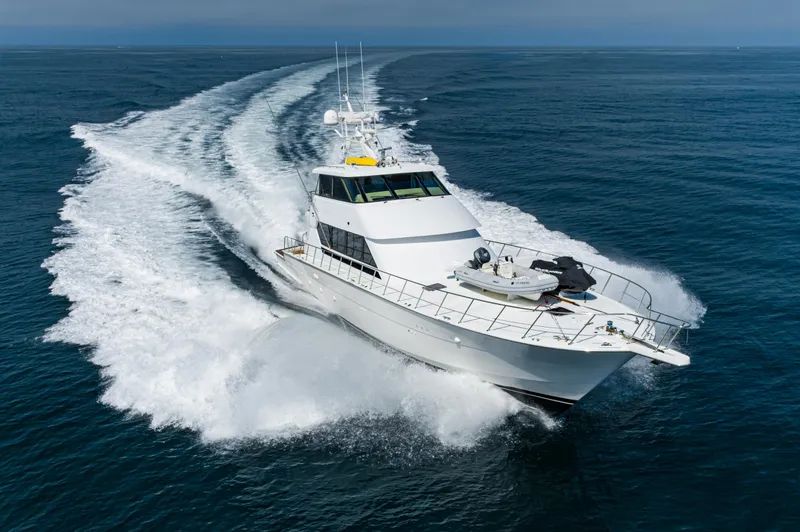 Slide: The Image of Hatteras 82 Convertible 1992 - 3