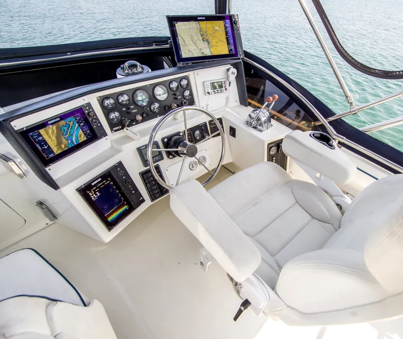 Slide: The Image of Skipjack 30 Flying Bridge 2001 - 9