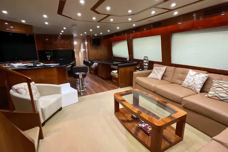Slide: The Image of Hatteras 77 Convertible 2008 - 23