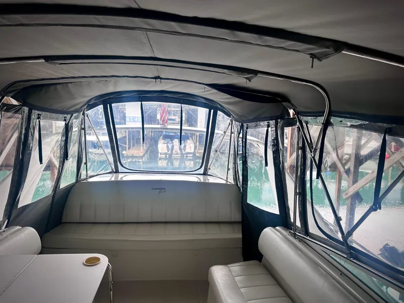 Slide: The Image of Carver Yachts 350 Mariner 1997 - 12