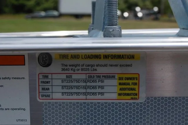 Slide: The Image of Venture Trailers Aluminum Tandem Axle Bunks VATB-8025 2024 - 3