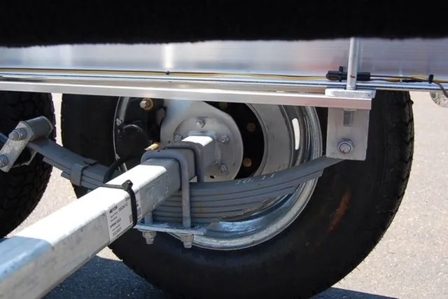 Slide: The Image of Venture Trailers Aluminum Tandem Axle Bunks VATB-8025 2024 - 16