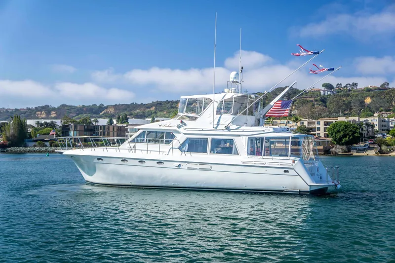 Slide: The Image of Navigator 53 pilothouse 1999 - 2