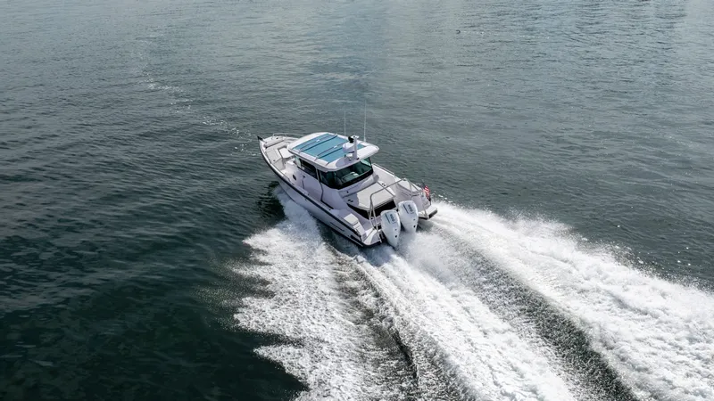Slide: The Image of Axopar 29 XC Cross Cabin 2027 - 6