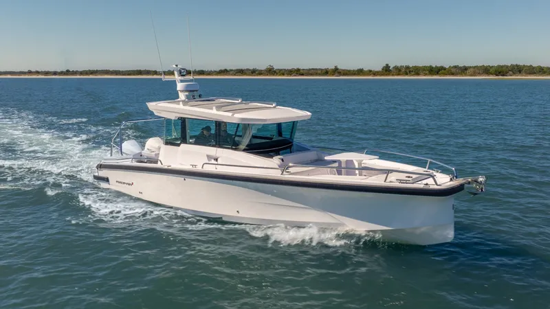 Slide: The Image of Axopar 29 XC Cross Cabin 2027 - 1