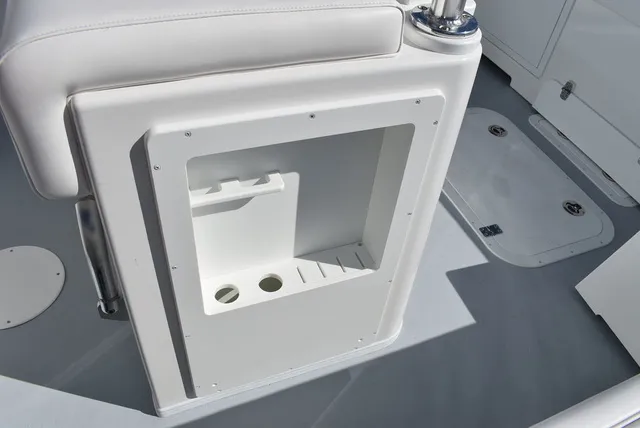 Slide: The Image of Steiger Craft 255 Chatham Center Console 2027 - 29