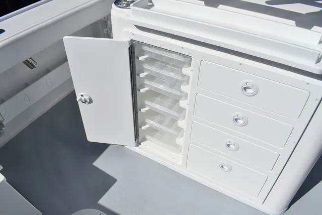 Slide: The Image of Steiger Craft 255 Chatham Center Console 2027 - 25