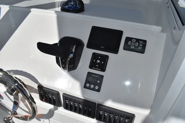 Slide: The Image of Steiger Craft 255 Chatham Center Console 2027 - 34