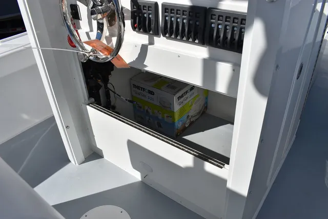 Slide: The Image of Steiger Craft 255 Chatham Center Console 2027 - 36