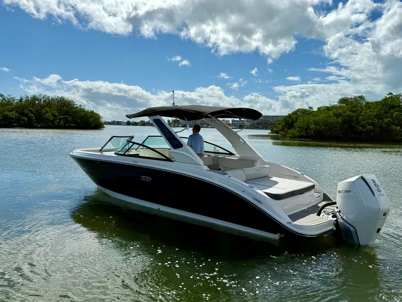 Slide: The Image of Sea Ray SDX 270 Outboard 2025 - 14