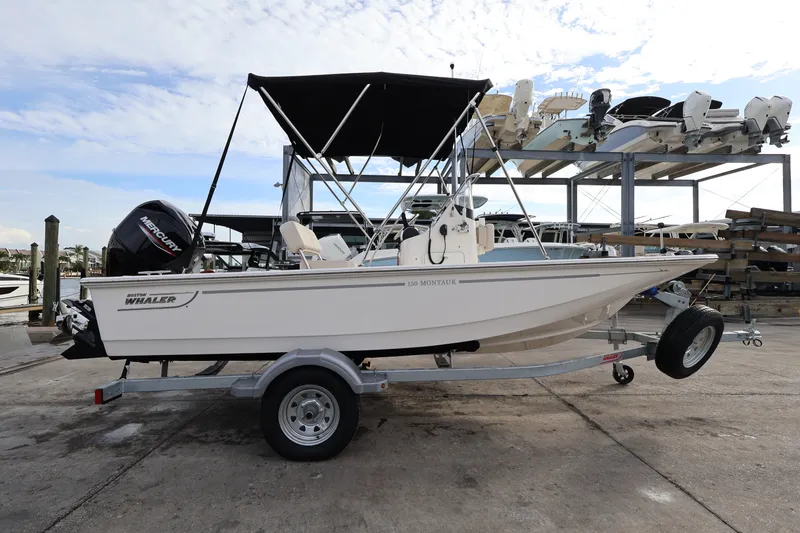 Slide: The Image of Boston Whaler 150 Montauk 2026 - 6