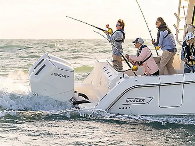 Slide: The Image of Boston Whaler 365 Conquest 2026 - 2