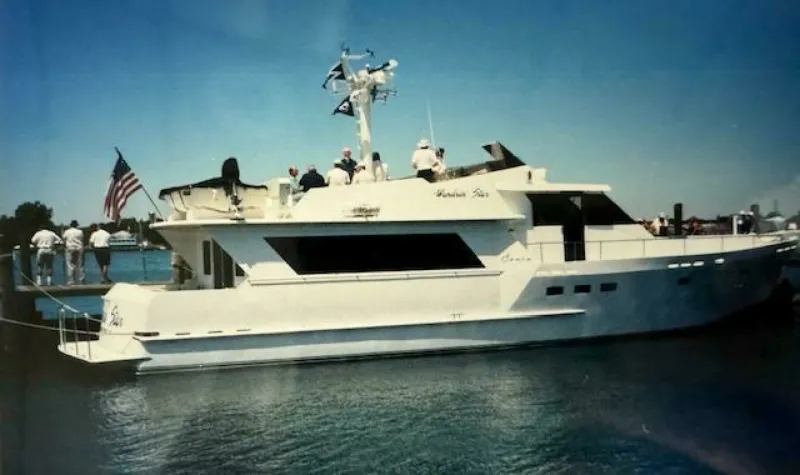 Slide: The Image of Model 70 Brata Category Motor Yachts 1990 - 12