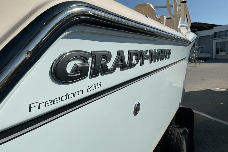 Slide: The Image of Grady-White Freedom 235 2025 - 2