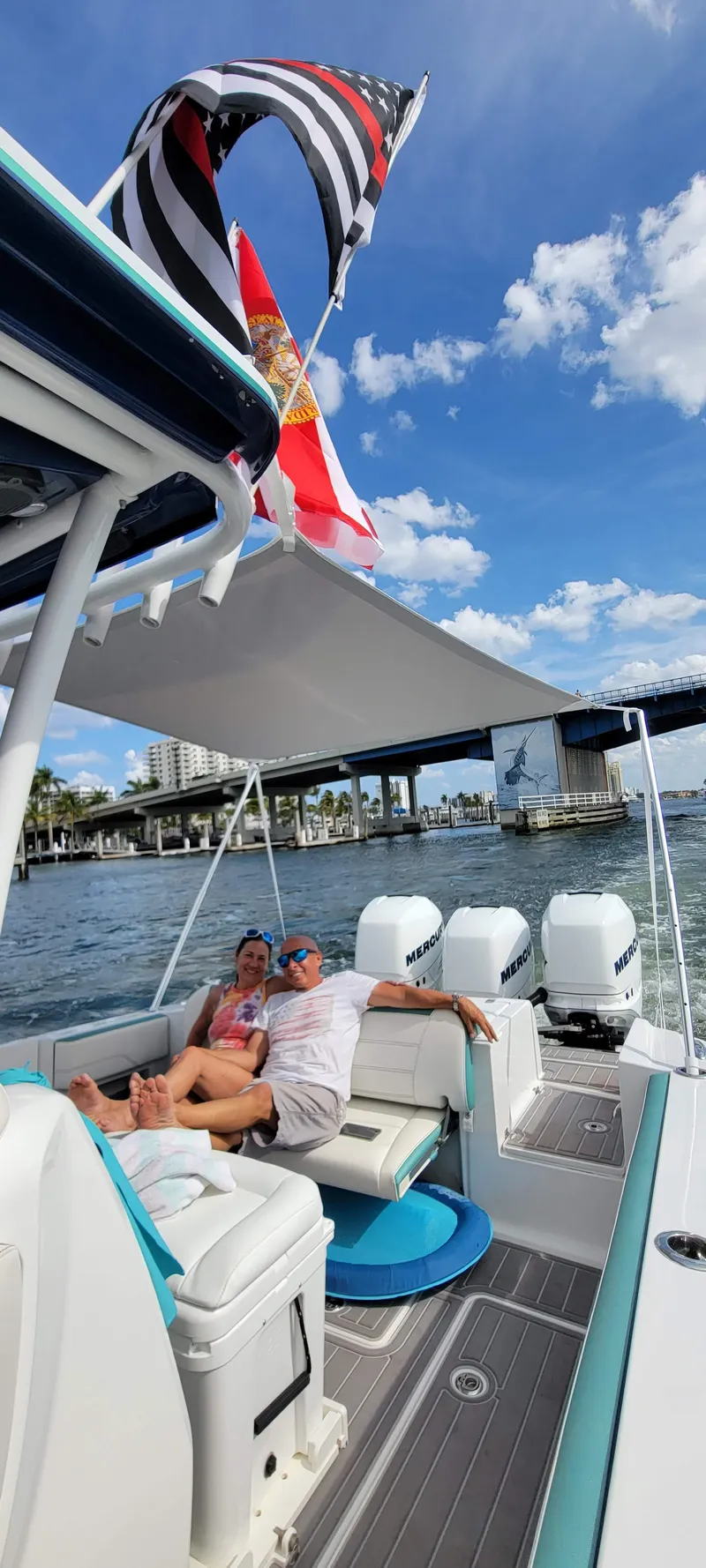 Slide: The Image of Nortech 390 Sport Center Console 2016 - 18