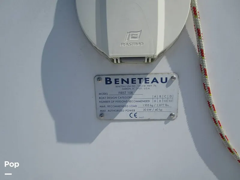 Slide: The Image of Beneteau First 10R 2007 - 11137752