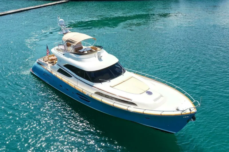 Slide: The Image of Model 74' Dolphin Category Motor Yachts 2006 - 10