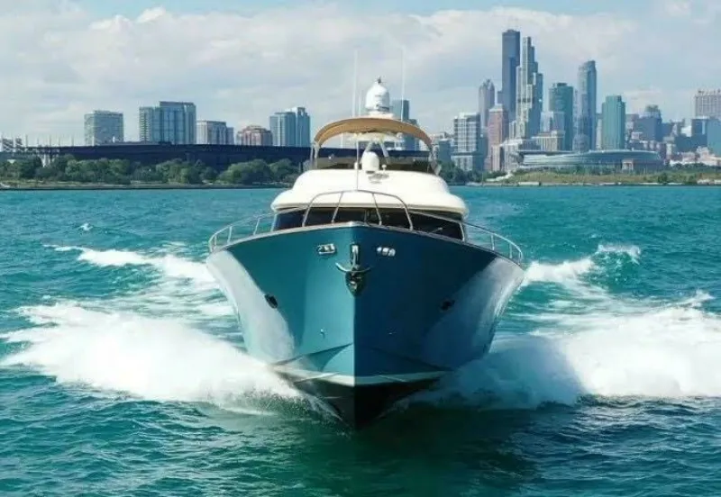 Slide: The Image of Model 74' Dolphin Category Motor Yachts 2006 - 9