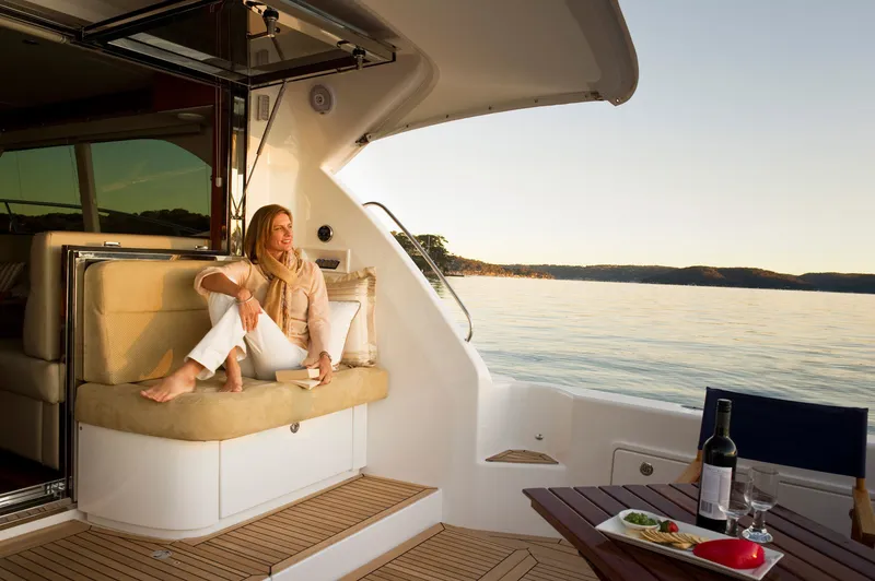 Slide: The Image of Riviera 43 Open Flybridge 2026 - 56856