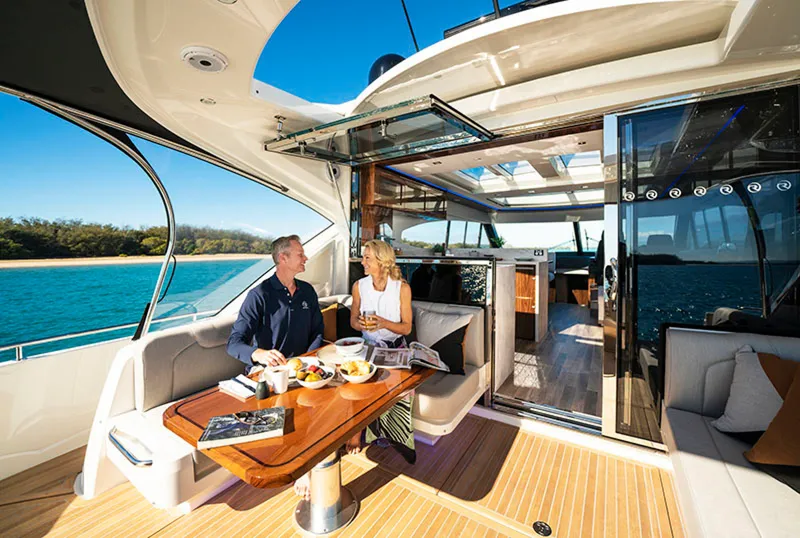 Slide: The Image of Riviera 6000 Sport Yacht Platinum Edition 2026 - 1534643