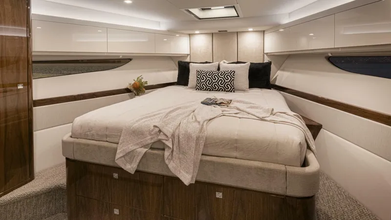 Slide: The Image of 023 Riviera 72 SMY SII Forward VIP Stateroom - 5755048