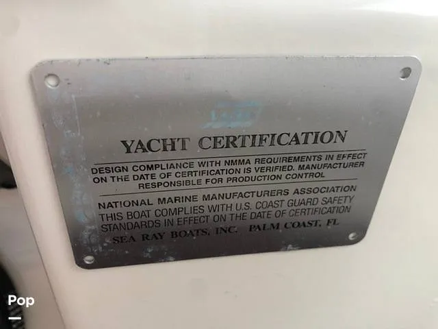 Slide: The Image of Sea Ray 330 Sundancer 1995 - 10549890