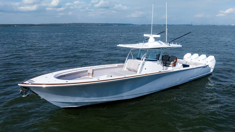 Slide: The Image of Valhalla Boatworks V41 Center Console 2027 - 4750142