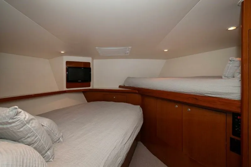 Slide: The Image of 2001 61 Viking Convertible Ellie B VIP Stateroom - 6193039
