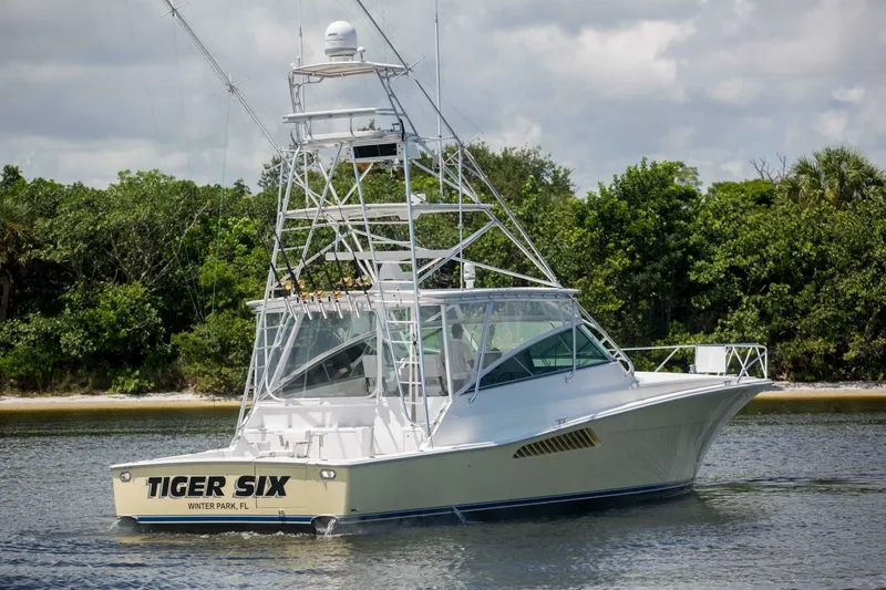 Slide: The Image of Viking 50 - Tiger Six - Exterior Profile 2021 Viking 50 Express - Tiger Six - 7668046