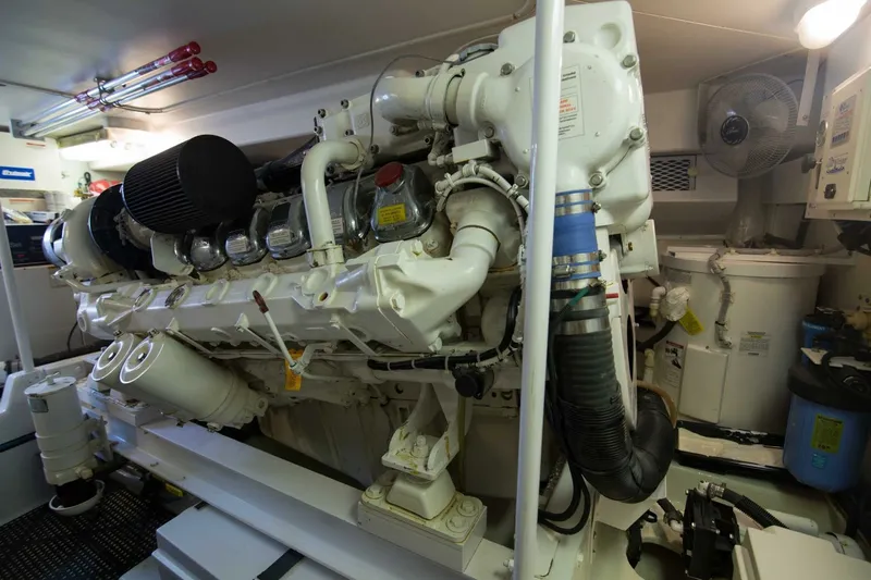 Slide: The Image of Viking 50 - Tiger Six - Engine Room 2021 Viking 50 Express - Tiger Six - 7668035