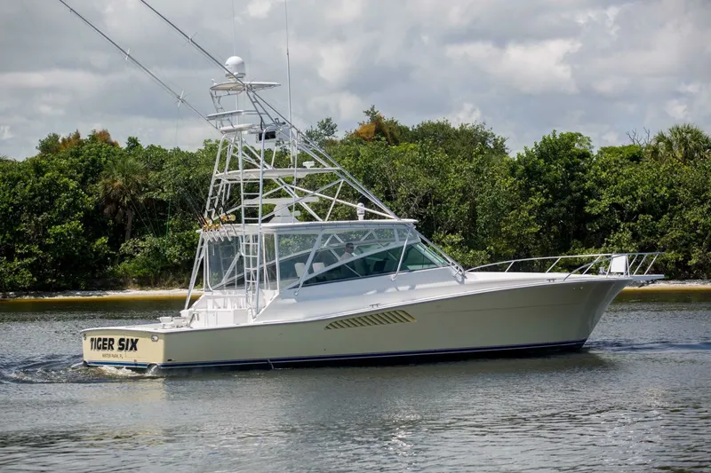 Slide: The Image of Viking 50 - Tiger Six - Exterior Profile 2021 Viking 50 Express - Tiger Six - 7668045