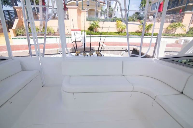 Slide: The Image of Viking 50 - Tiger Six - Helm Deck Seating 2021 Viking 50 Express - Tiger Six - 7668021
