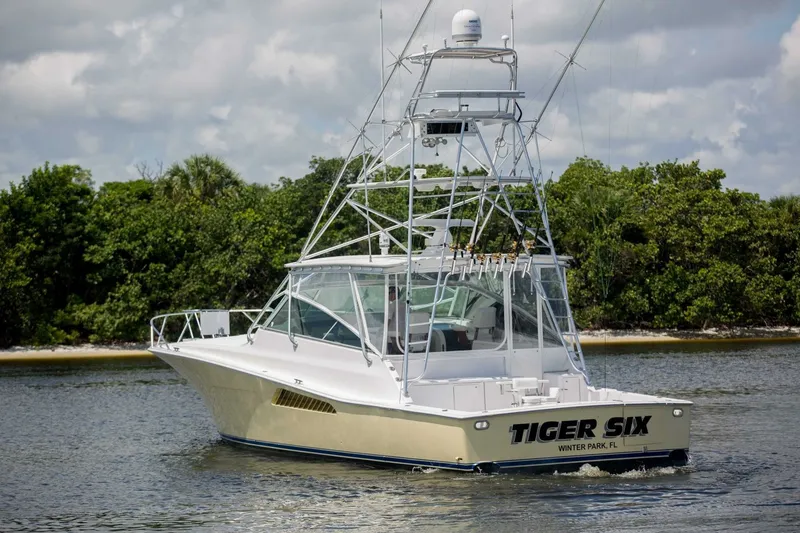 Slide: The Image of Viking 50 - Tiger Six - Exterior Profile 2021 Viking 50 Express - Tiger Six - 7668049